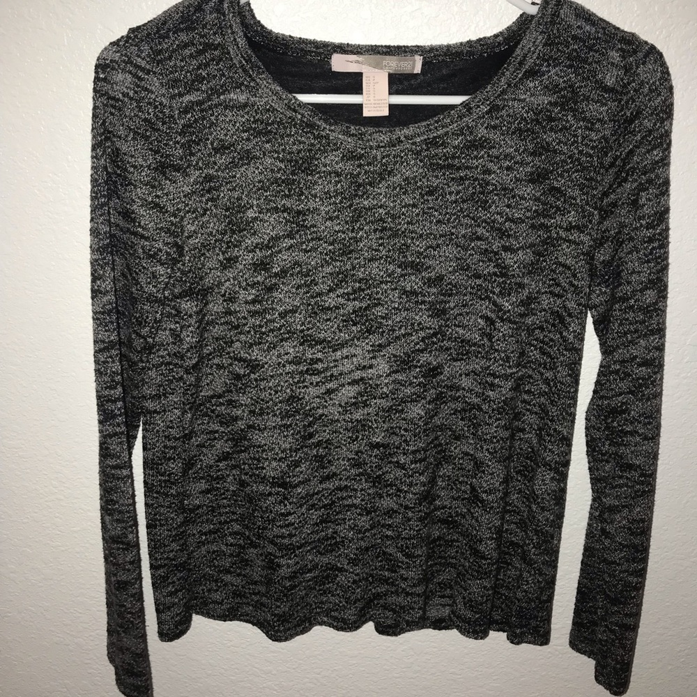 Black/ gray sweater!